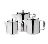 Olympia Cosmos Théière en acier inoxydable avec infuseur 4 l