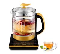 Théière Chaude Intelligente, Bouilloire Électrique de 1,8 L, Théière avec Contrôle de la Température Et Maintien Au Chaud, Rendez-vous 24 Heures Sur 24, pour Thé, Café, Eau Bouillante black