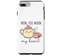 Théière Chaude Mom You - Tasse à thé Mignonne pour la fête des mères Coque pour iPhone 7 Plus/8 Plus
