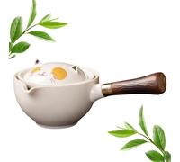 Théière Chinoise Kongfu - Théière en Céramique Rotative Portative Gongfu - Accessoires De Thé en Plein Air pour Une Atmosphère Élégante pour Les Restaurants, Salons De Thé, Maison, Entreprise, Hôtels