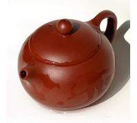 Théière chinoise Zisha en argile rouge Dahongpao Xishi pour thé Gongfu en vrac (S rouge)