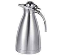 Théière de 1.5L/2L Théière de café en Acier Inoxydable à Double paroi isolée Jug Bouteille d'eau Chaude Silver 1.5lable à Double paroi isolée Jug Bouteille d'eau Chaude