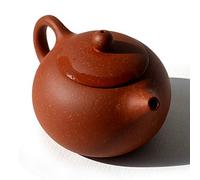 Théière de 200 ml pour thé chinois Gongfu Xishi Zini en argile avec infuseur pour thé en vrac (9 filtres dragon)