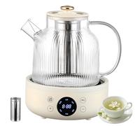 Théière De Santé Multifonctionnelle, Bouilloire électrique 2l 500w Avec 6 Fonctions, Réservation Intelligente 12h, écran Tactile Led, Distributeur D'eau Chaude Divisé Pour Le Bureau à Domicile