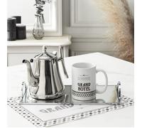 Home Deco Factory – Théière inox argent H14 x L22 x P16 cm