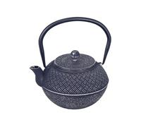 Théière de type japonaise noire en fonte 1 litre