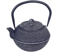 Théière de type japonaise noire en fonte 1 litre