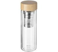 Secret de Gourmet Théière en bambou à double paroi 40 cl