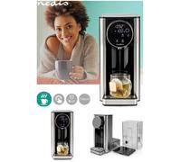 Théière électrique Distributeur d’eau chaude Tea Time Système de chauffe rapide Capacité 2.7L affichage numérique Design élégant en