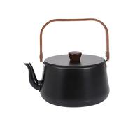 Théière en acier inoxydable 304 avec poignée pliable et filtre pour camping, randonnée, voyage, repas en plein air, théière avec filtre