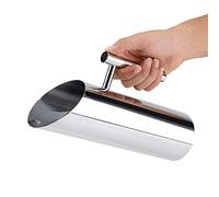 Théière en Acier Inoxydable avec Poignée, Carafe à Eau Froide, Pichet à Boissons avec Garde de Glace, 2L, 15,5 x 15,7 cm