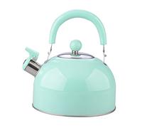 Théière en acier inoxydable - Chauffe-eau épais - Sifflet coloré