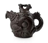 Théière en argile Zisha Dragon chinois Phoenix Zisha Théière Gongfu pour thé en vrac (355 ml)