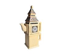 Théière en céramique peinte à la main en forme de Big Ben Souvenir de Londres britannique