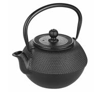 Théière en fonte 0,3 l noire, idéale pour les infusions et le thé, excellente rétention de la chaleur et design élégant.