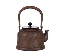 Théière en fonte - 1300 ml - Théière japonaise - Poêle à thé domestique - Technologie de dénoyautage - Théière avec injecteur en acier inoxydable