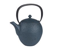 Théière en fonte 1l avec filtre inox Silicia bleue - Table Passion - Bleu - Fonte inox G