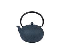 Théière en fonte avec filtre 1,2L Spirale bleu - Trend'up - Bleu - Fonte émaillée