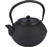 Théière en fonte avec filtre inox 1.2 l Asia noire - Table Passion - Noir - Fonte inox