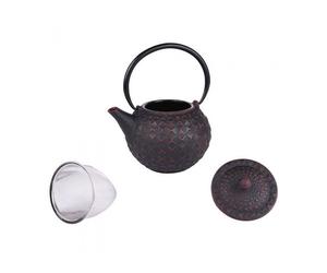 Théière en fonte émaillée OCTO 1 L Noir