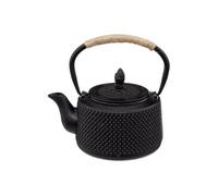Secret de Gourmet – Théière en fonte Flora – 1 L – Noir