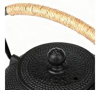 Théière En Fonte | Intérieur En Émail Compatible Induction Pour Et Ébullition | Théière - Maison Cuisine Restaurant Randonnée Pique-Nique Préparation s