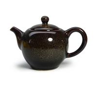 Théière en porcelaine, 255 g, petite théière traditionnelle chinoise changée au four en céramique émaillée (café)
