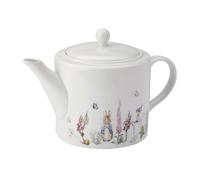 Peter Rabbit Stow Green Beatrix Potter Théière classique en porcelaine 4 tasses