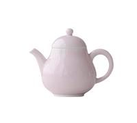 Théière en porcelaine Kung Fu avec couvercle, théière personnelle pour 1 à 2 tasses à thé, théière personnelle en céramique de couleur unie, faite à la main, passe au micro-ondes et au lave-vaisselle
