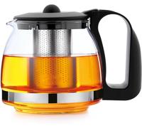 Théière en verre 1250 ml avec passoire à thé en acier inoxydable - résistant ...