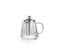 Ibili Théière en verre Elegant – Filtre, 1,2 l, Verre borosilicate
