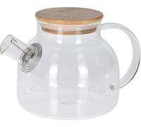 Théière en verre avec filtre en métal, 1000 ml