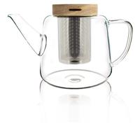 Théière - OGO LIVING - Gustave - Verre borosilicate - Infuseur inox - 1 L