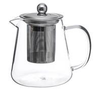 Théière en Verre Avec Filtre ""Tea"" 0,8L Argenté