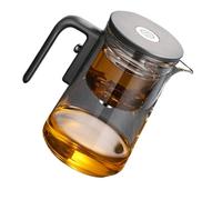Théière en verre en vrac - Infuseur à thé, brasseur magique - Séparation raide - Avec poignée anti-éclaboussures - Accessoire pour les voyages, la maison