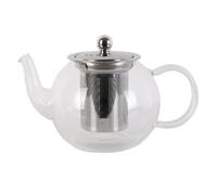 Home deco factory – Théière en verre Infuseur 700 ml – Infuseur en inox – Transparent