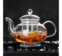 Théière En Verre Résistant À La Chaleur