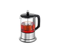 PROFI COOK PC-TK 1165 - Bouilloire 2 en 1 - à thé et à l'eau - Commandes Tactiles - 1100 Watts - Capacité de 0,5 Litres - Couleur Argent