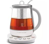 Théière et Bouilloire électrique inox crème et taupe clair 1.2 L Riviera&Bar