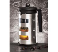Théière et cafetière avec passoire French Press 600 ml Black Silver Collection BERLINGERHAUS BH-7806