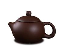 Théière fabriquée à la main, ensemble à thé d'extérieur portable, ensemble à thé en argile violette, cafetière, ensemble à thé rétro domestique, accessoires de cérémonie du thé chinois, 140 ml pour