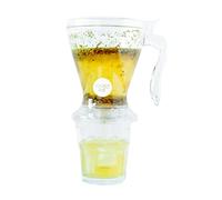 Théière filtre à thé (600ml) | Infuseur à thé en vrac | Écoulement vers le bas | Idéal pour infusion chaude ou froide | Facile d’utilisation et garantie sans résidus | Idée cadeau originale