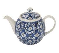 Théière + filtre Almada 1 l - - Bleu - Grès