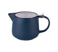 THEIERE+FILTRE UNO 0,9L BLEU grès 12.5 cm table passion 19.5x cm