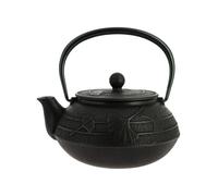 Théière fonte iwachu ginkgo noire 650 ml