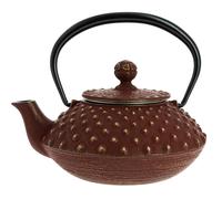 Théière fonte kanbin marron-doré 320 ml