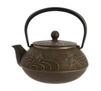 Théière fonte kingyo marron-doré 650 ml