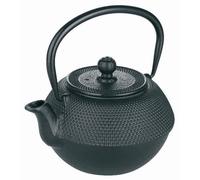 Théière IBILI - 1,2 L - Fonte émaillée - Filtre inox - Noir