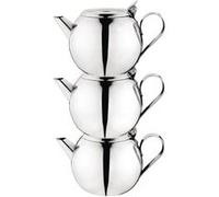 Théière Inox empilable 500 ml Olympia Gris