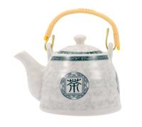 Théière Japonaise en Céramique avec Poignée et Tamis, Grand Format | Style Rétro Chic et Élégant, Facile à Nettoyer, pour Maison, Bureau et Service du Thé